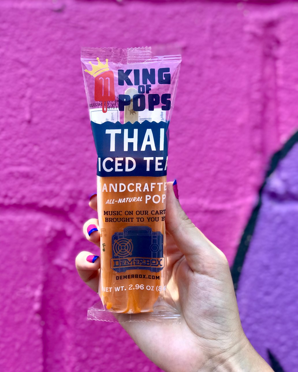 Thai Iced Tea Pop